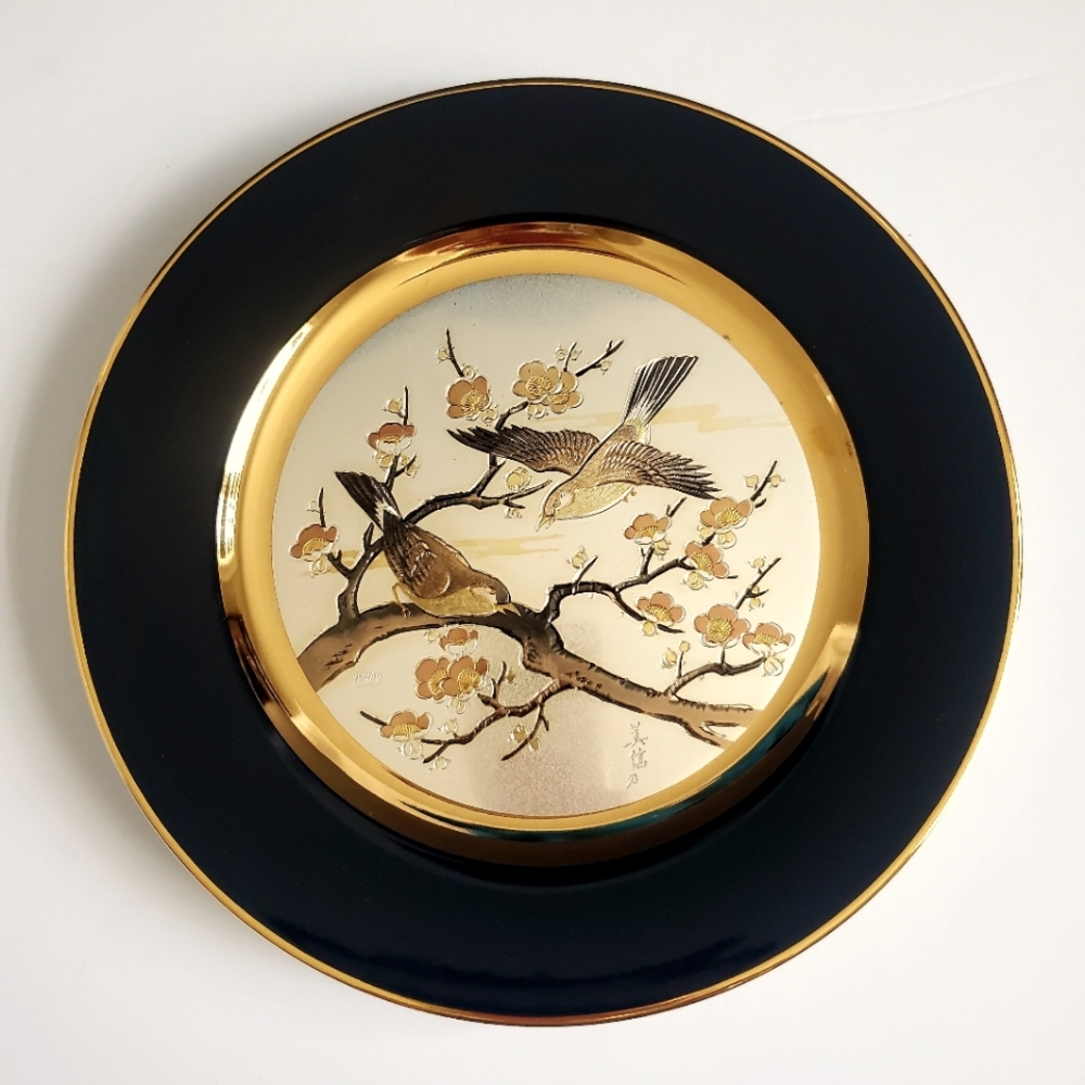 Vtg IMPERIAL CHOKIN 1983 The Four Seasons Series Birds Ltd Edition #4439 Japan